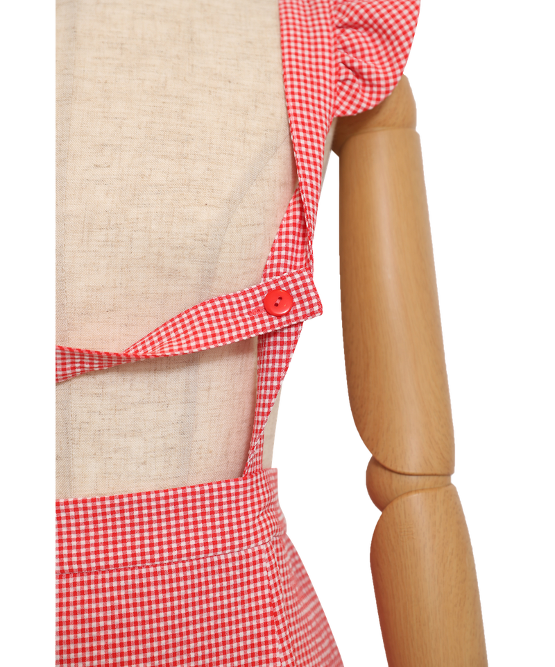 ギンガムチェックスカート Gingham Check Skirt Fiction Toky