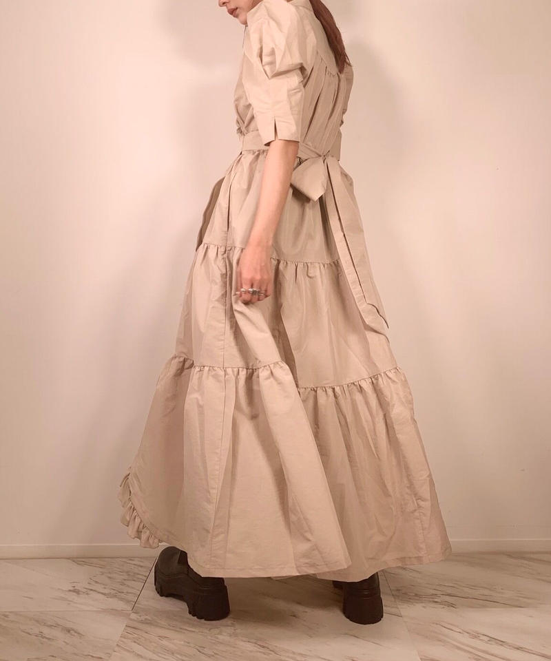 Spring Gown One Piece スプリングガウンワンピース Fiction T Spring Gown One Piece スプリングガウンワンピース Fiction T