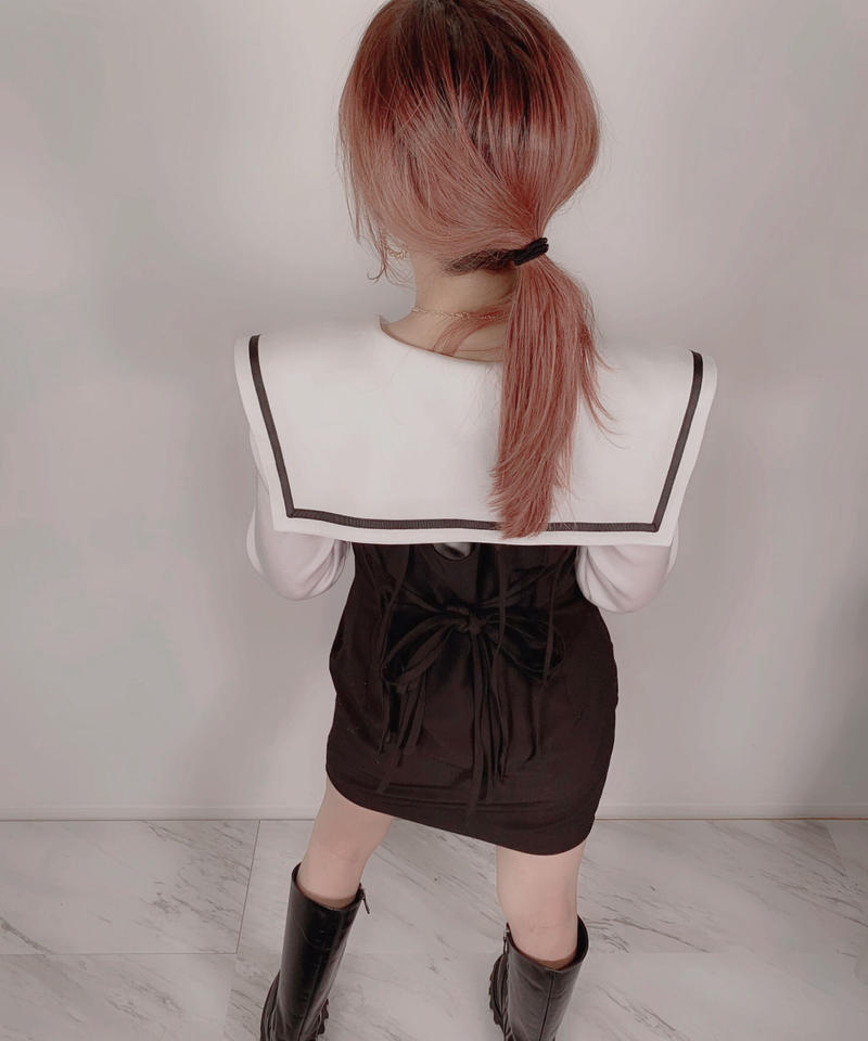 セーラーカラーブラウス / Sailor collar Blouse | FICTION TO...
