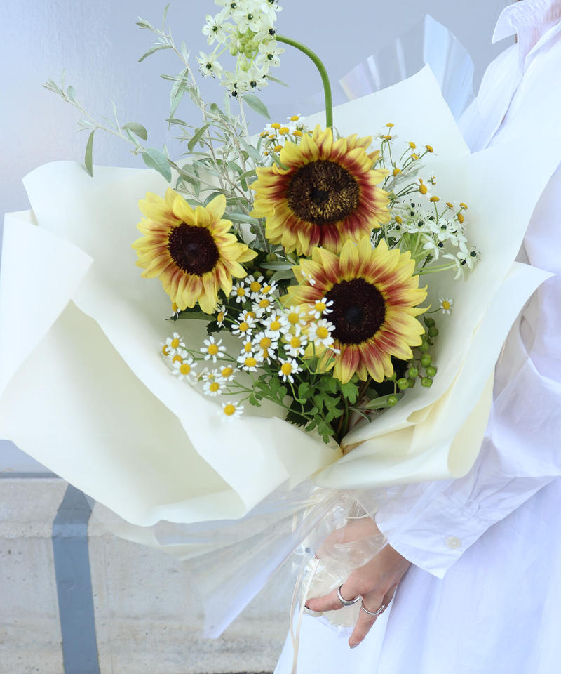 ひまわりの夏ブーケ Summerflower22 Floydesign Online
