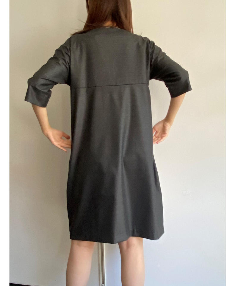 Pinopina Alta Moda コクーンワンピース 連珠紋 Pinopina Net Pinopina Alta Moda コクーンワンピース 連珠紋 Pinopina Net