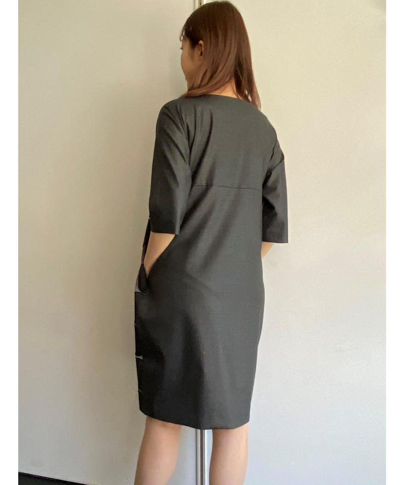 Pinopina Alta Moda コクーンワンピース Nuno Rounds Pi