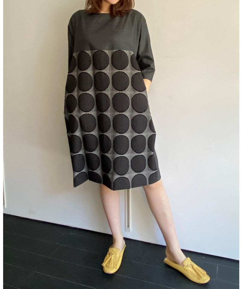 Pinopina Alta Moda コクーンワンピース Nuno Rounds Pi