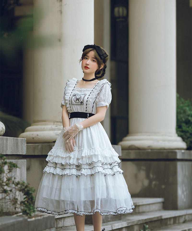 送料無料 夕暮れ蝶々 ワンピース 6 5まで Girlism 送料無料 夕暮れ蝶々 ワンピース 6 5まで Girlism