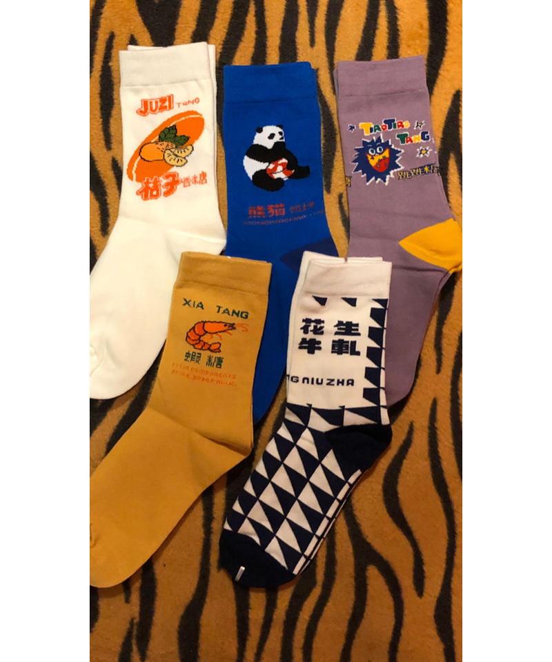 ゆるイラストソックス 靴下 Tb 0109 Gugu