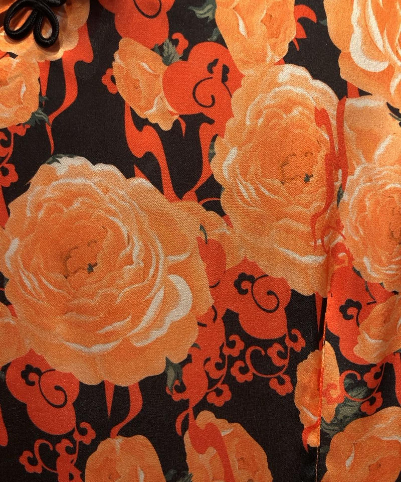 花柄プリントチャイナドレス 11 Gugu