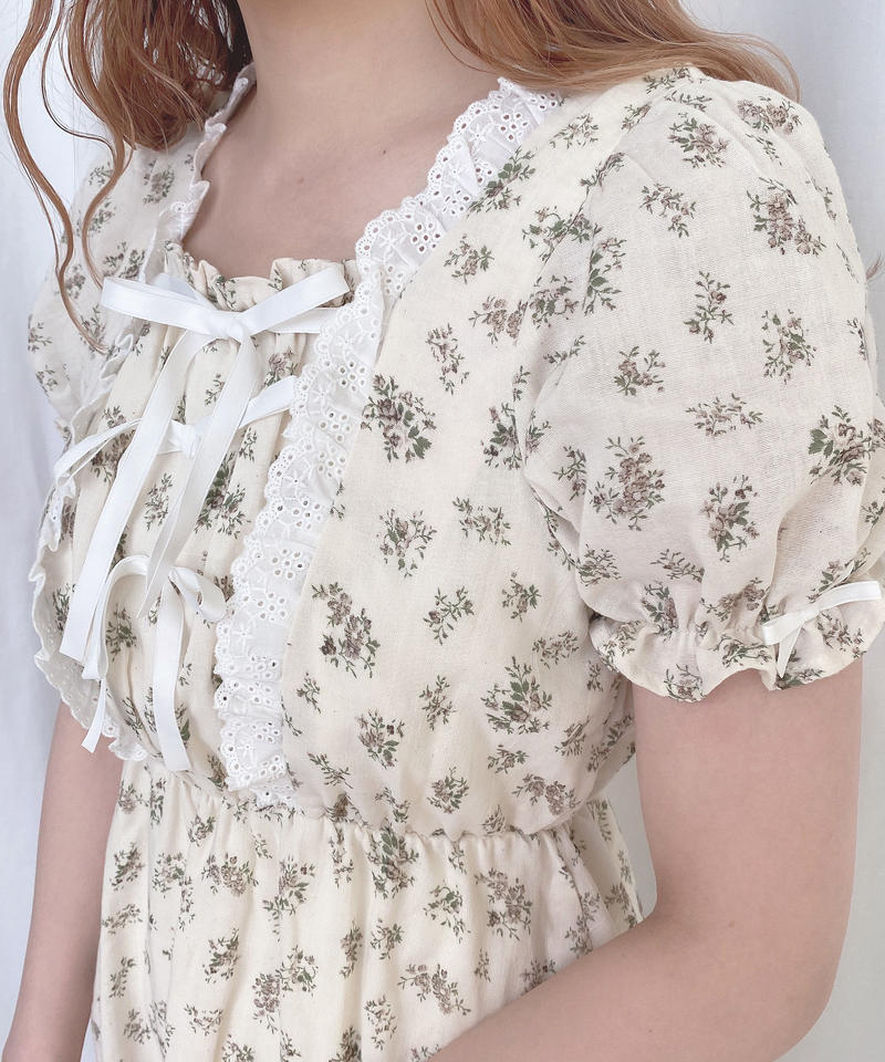 新作商品 L ワンピース コットン 花柄 良品 Leonard ロングワンピース Slcp Lk