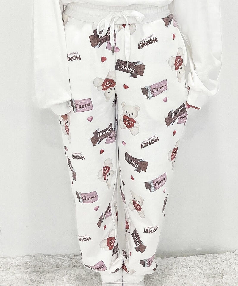 Hc221cs0213 Unisex ハートシナモンルームウェアセット Honeycin