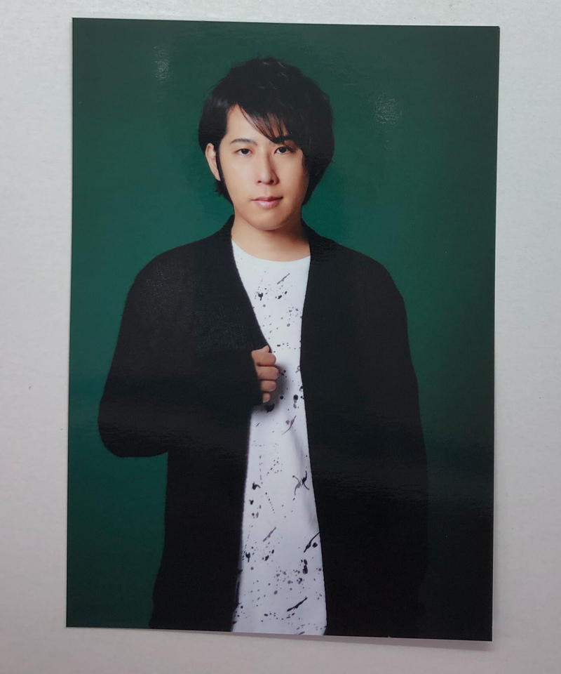 白井悠介 ファン感謝イベントin東京 ブロマイド 背景緑 胸に手 K Books K