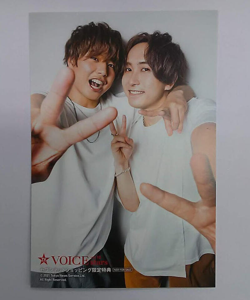 仲村宗悟 中島ヨシキ Voice Stars Vol 18 セブンネットショッピング限定特典 仲村宗悟 中島ヨシキ Voice Stars Vol 18 セブンネットショッピング限定特典