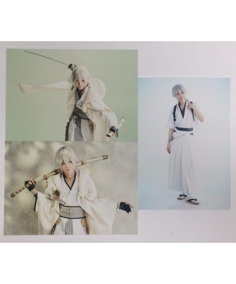 舞台 刀剣乱舞 慈伝 日日の葉よ散るらむ 鶴丸国永 健人 3枚組ブロマイド K Books