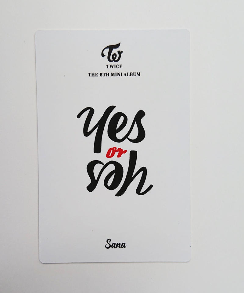 傷み有り Twice Yes Or Yes サノク トレカ サナ K Books
