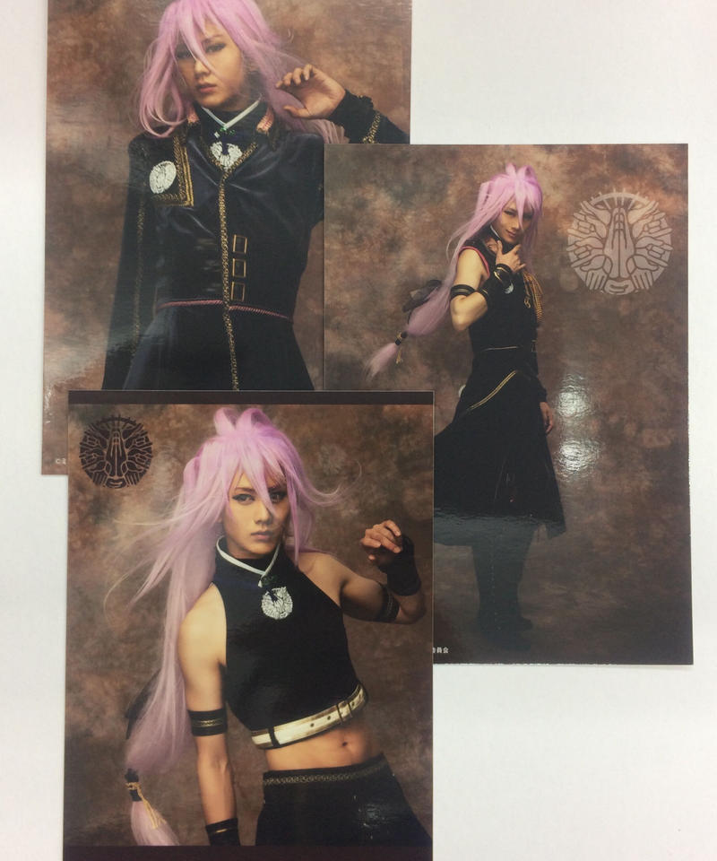 刀ミュ 三百年の子守唄 初演 千子村正 太田基裕 3枚組ブロマイド 2部衣装 K B 刀ミュ 三百年の子守唄 初演 千子村正 太田基裕 3枚組ブロマイド 2部衣装 K B