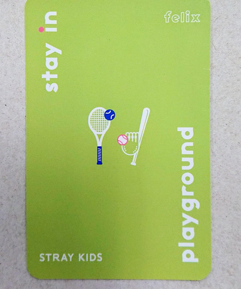 stray kids ハン　playground トレカ　ポラロイド　５枚 stray kids ハンplayground トレカポラロイド5枚