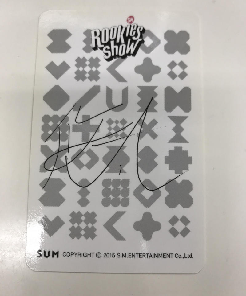 NCT NCT127 rookies ルーキーズ　ルキズ　マーク　トレカ　光沢 2025年最新】sm rookiesの人気アイテム - メルカリ
