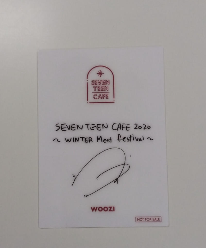 SEVENTEEN セブチ ホシ EC カフェ トレカ 2020(SEVENTEEN CAFE SEVENTEEN セブチ ホシ EC カフェ トレカ 2020(SEVENTEEN CAFE