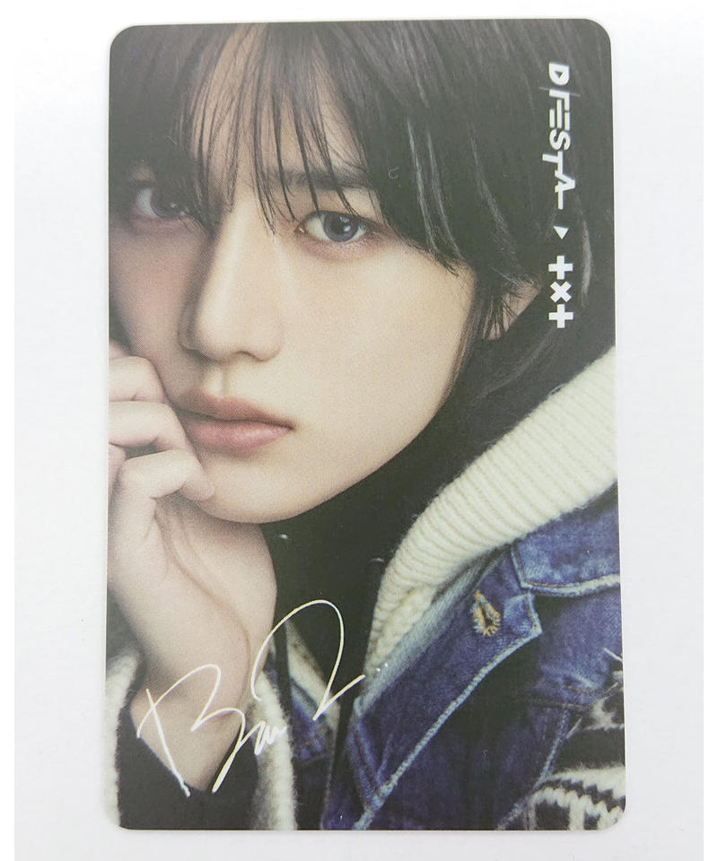 初期傷あり Txt D Festa 羽田 入場者特典 トレカ ボムギュ K Book