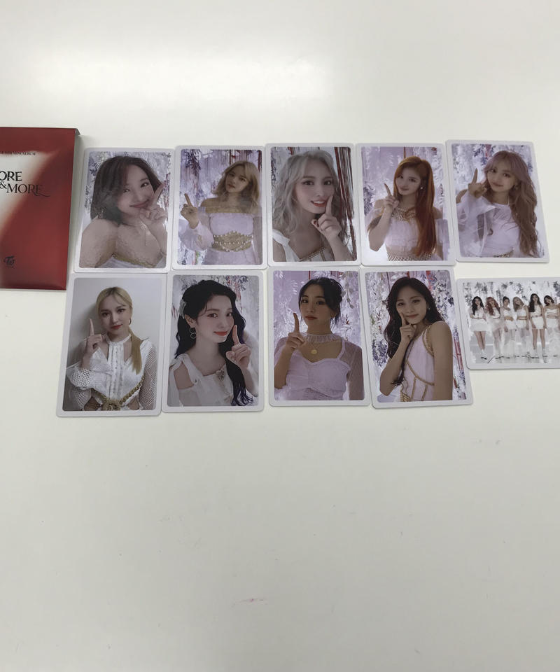 Twice More More 予約特典トレカ 10枚組 Bver K Books