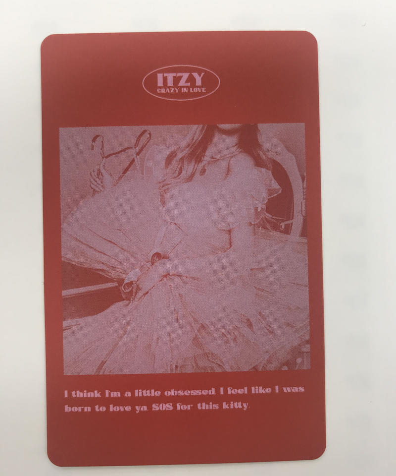 【保障できる】 Yeji Itzy MAYBELLINE イェジ 限定トレカ K-POP・アジア
