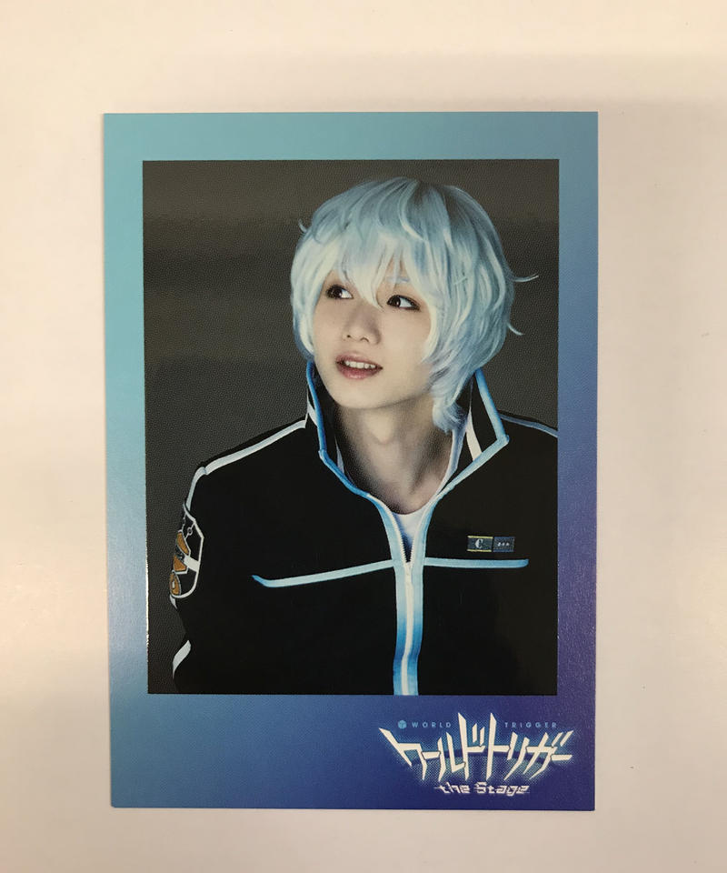 ワールドトリガー The Stage 空閑遊真 植田圭輔 ランダムフォトカード K
