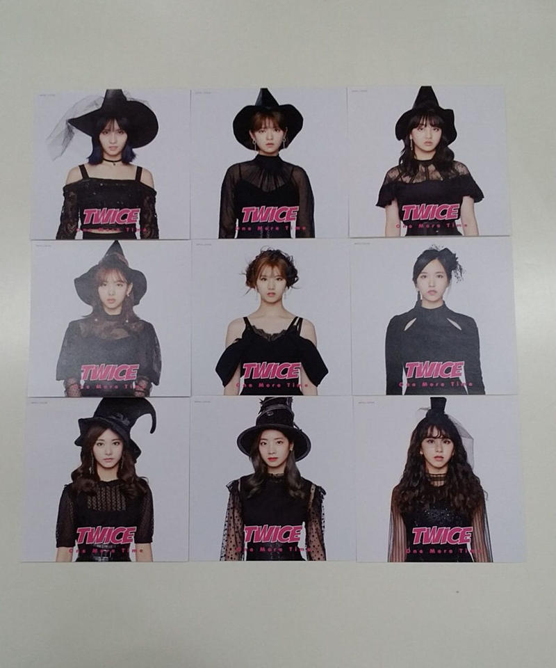 Twice One More Time ハロウィン仕様チェンジングジャケット9枚 K Twice One More Time ハロウィン仕様チェンジングジャケット9枚 K
