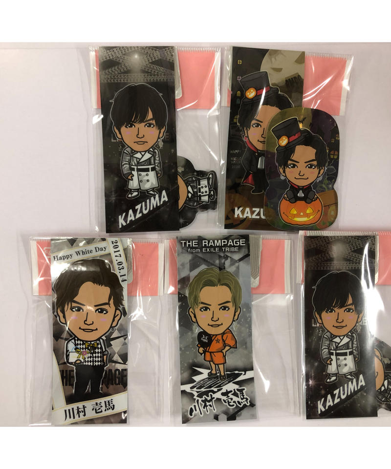 The Rampage 川村壱馬 千社札 シール 10枚セット K Books K