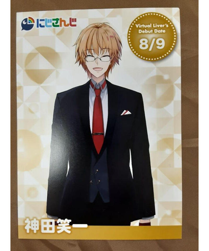 にじさんじ 神田笑一 ライバーカード K Books K Pop館 芸能館 動画館 キャ にじさんじ 神田笑一 ライバーカード K Books K Pop館 芸能館 動画館 キャ