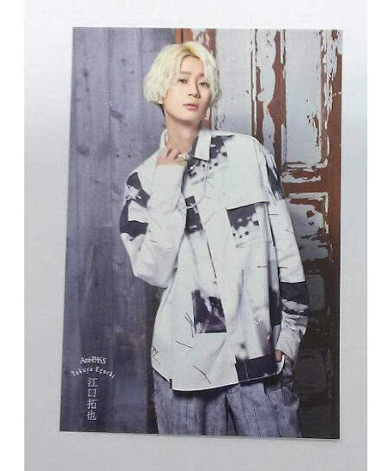 江口拓也 Ani Pass 12 タワーレコード特典 ポストカード K Books K