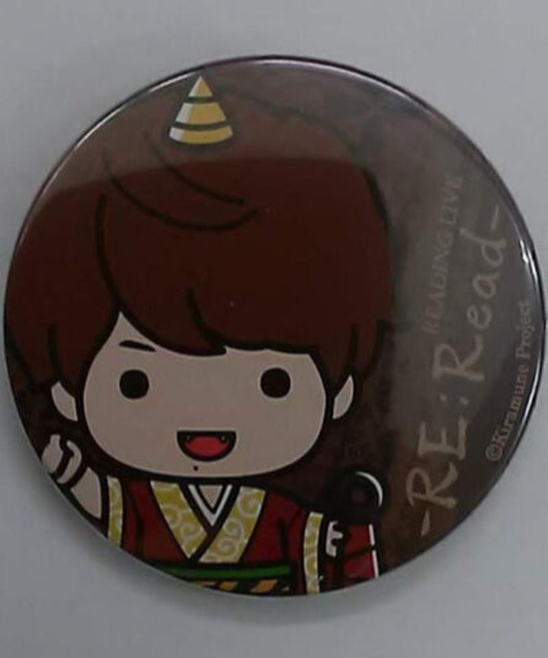 代永翼 リーディングライブ Otogi狂詩曲 Re Read 缶バッジ アップ K