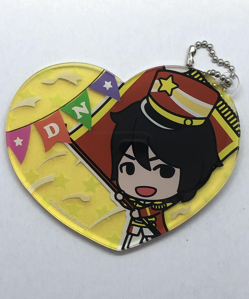 浪川大輔 セガコラボカフェ Kiramune Cafe ハート型カラーアクリルボールチェーン