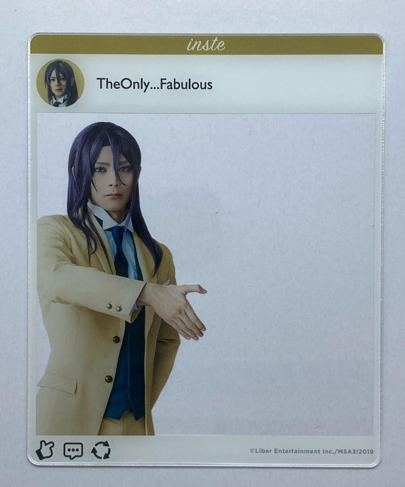 エーステ 夏単 神木坂レニ 河合龍之介 アクリルカード K Books K Pop館 芸