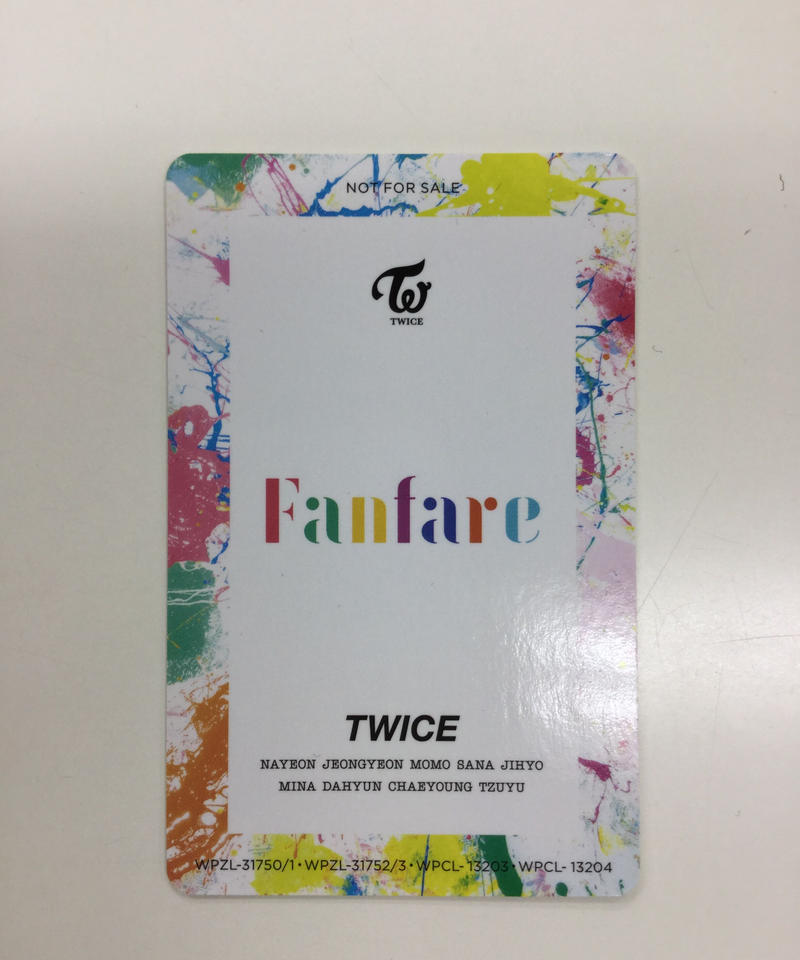 得価安い TWICE ジョンヨン ハイタッチ券 Fanfare 通販格安