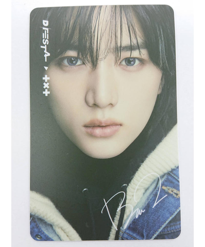 初期傷あり Txt D Festa 東京 入場者特典 トレカ ボムギュ K Book