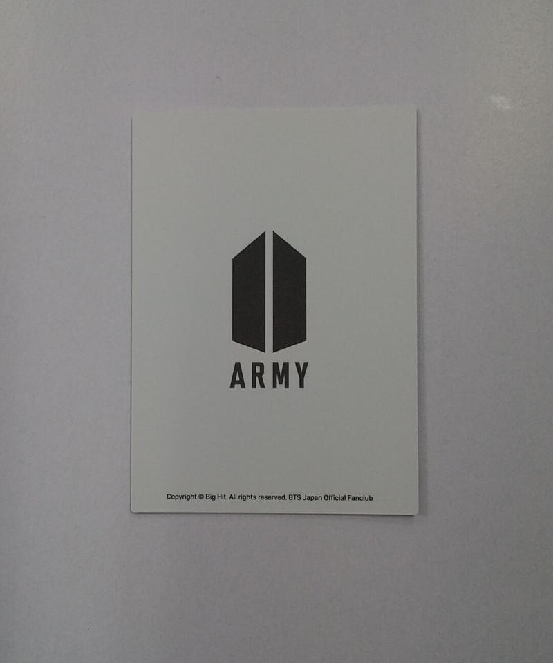 BTS LYS ナムジュン FC継続特典 トレカ