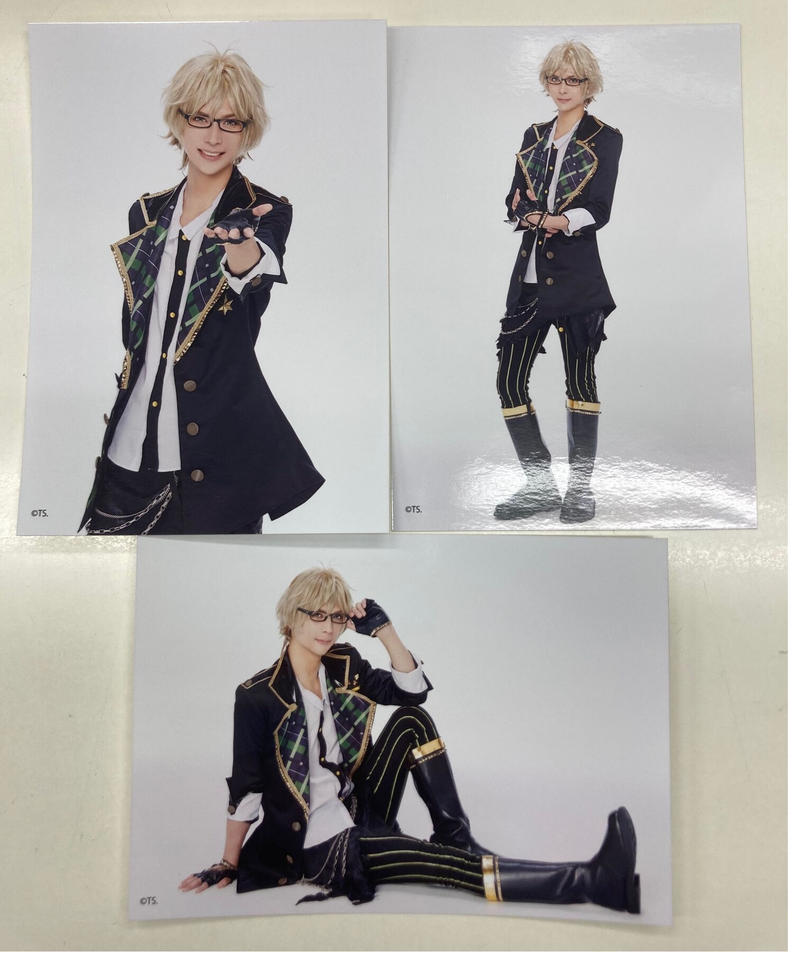 ツキステ 初演 3枚組ブロマイド 弥生春 仲田博喜 K Books K Pop館 芸能館 ツキステ 初演 3枚組ブロマイド 弥生春 仲田博喜 K Books K Pop館 芸能館