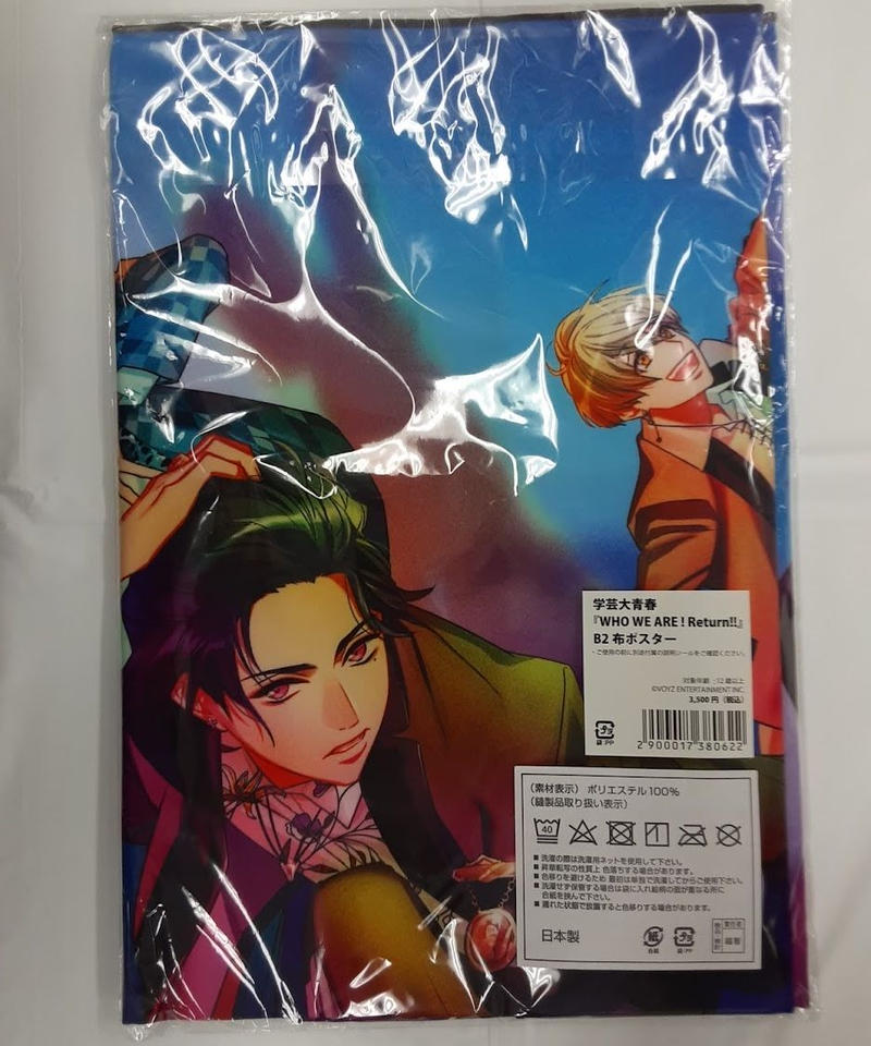 未開封 学芸大青春 Who We Are Return B2布ポスター K Bo