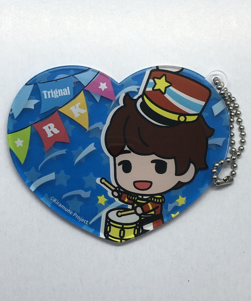 木村良平 セガコラボカフェ Kiramune Cafe ハート型カラーアクリルボールチェーン