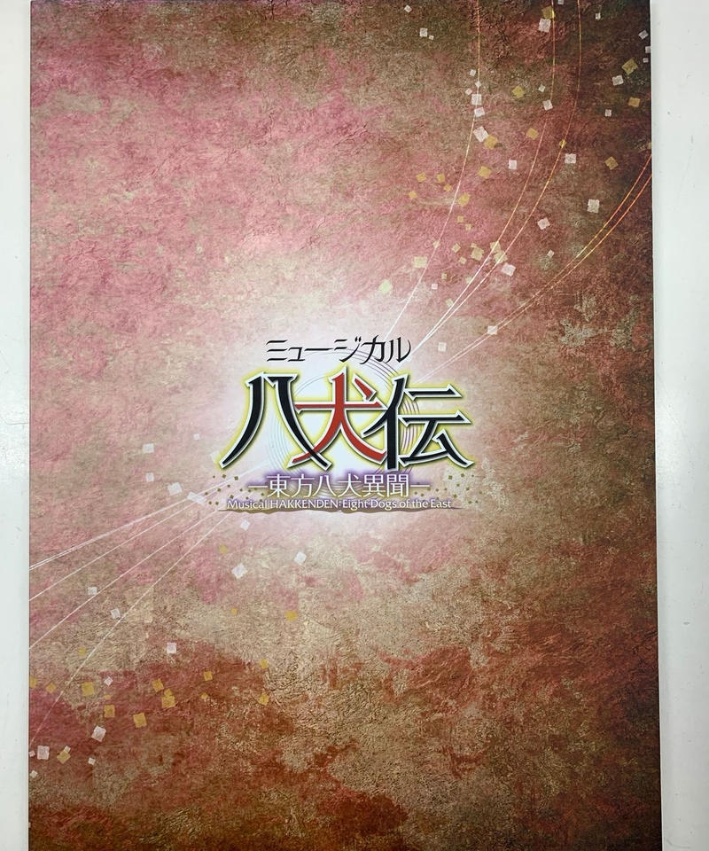 イタミあり ミュージカル 八犬伝 東方八犬異聞 パンフレット 15年公演 K Bo