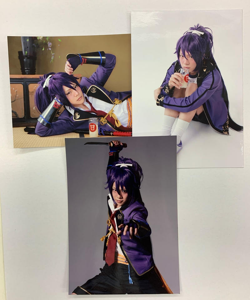 舞台 刀剣乱舞 虚伝 燃ゆる本能寺 椎名鯛造 不動行光 個人セットブロマイド 3枚組 K