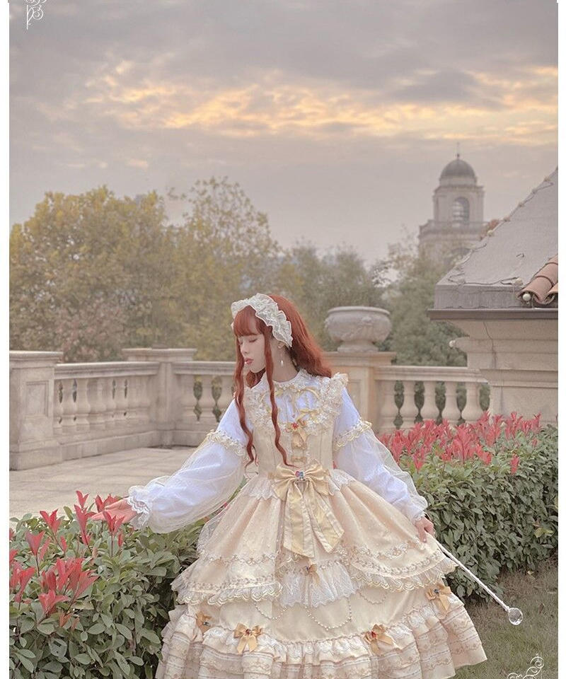 人気商品ランキング バロック製 Sakizoコラボsecret Gardenドレス Bn ロリータ ワンピース