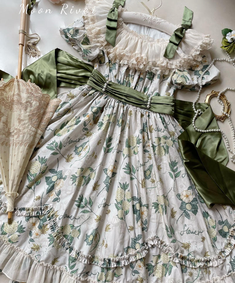 Moon River / Camellia and Pearl SPワンピース ロング [LO