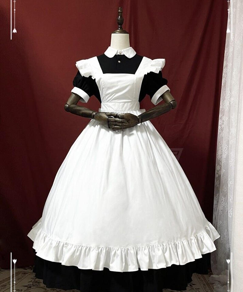 Black Cat Manor ロングメイド服 I型 オーダー Op400 Roses