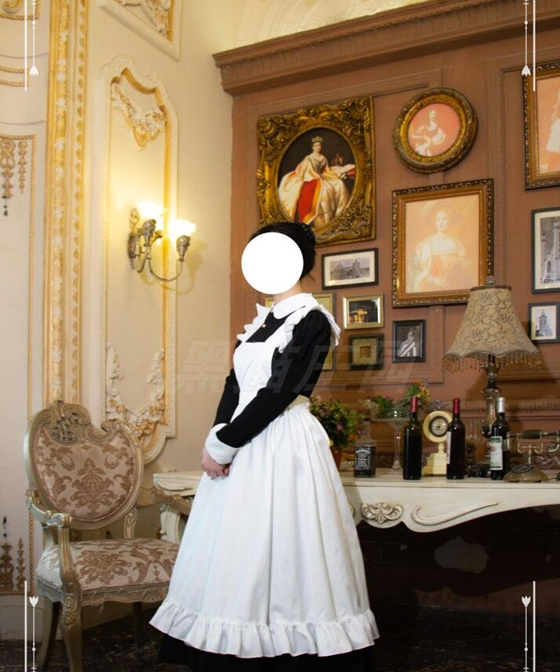 Black Cat Manor ロングメイド服 I型 オーダー Op400 Roses