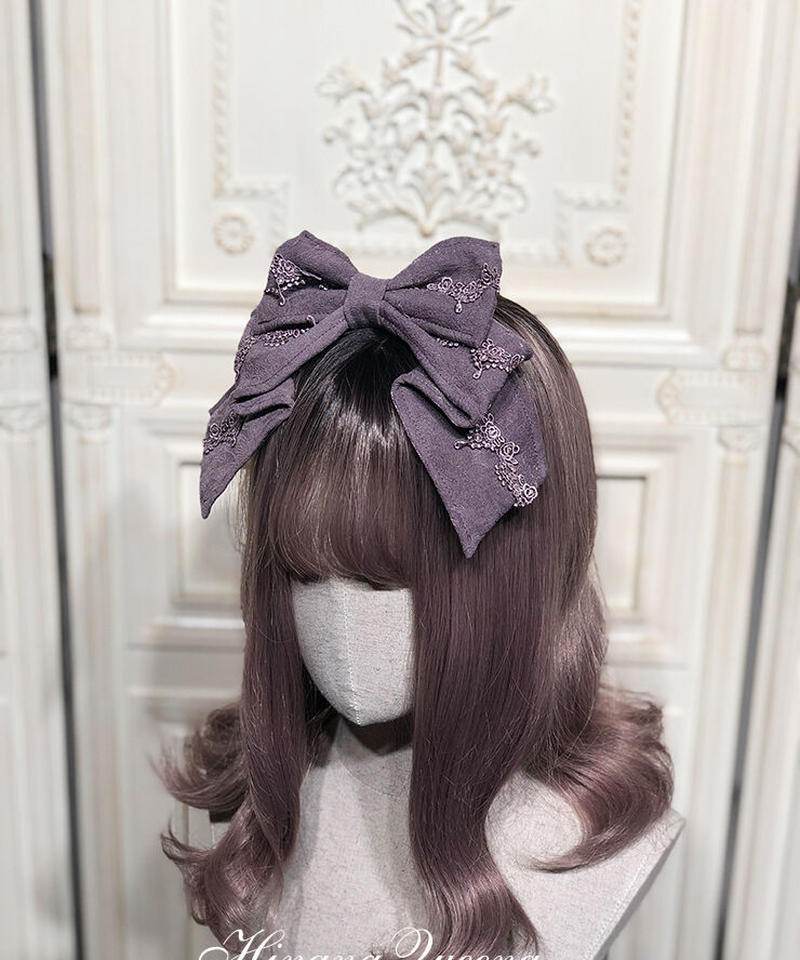 Hinanaqueena ヴァナ ヘッドドレス リボン Lo210 Roses On Hinanaqueena ヴァナ ヘッドドレス リボン Lo210 Roses On