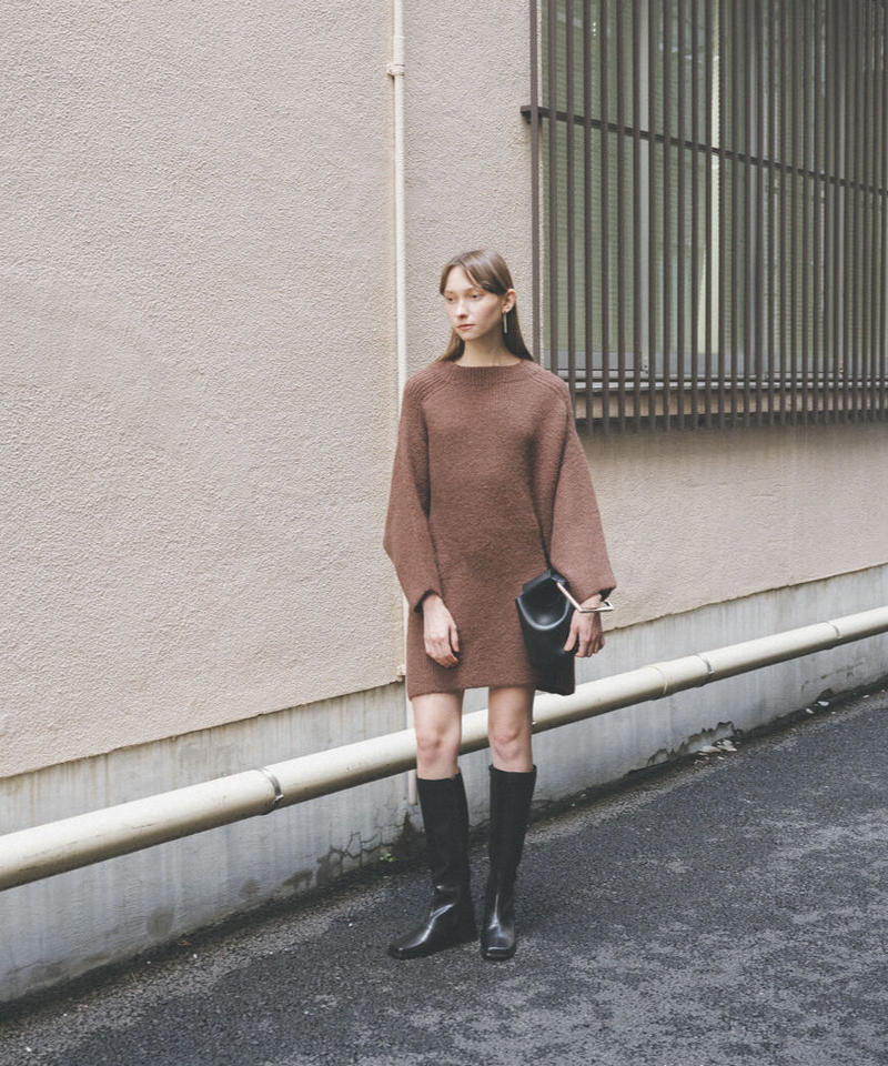 オーバーニットチュニックワンピース Jemma Atelier