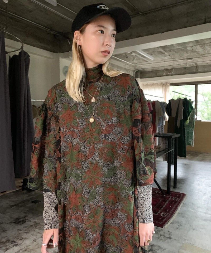 ラッピング不可】 FUMIE TANAKA チュールワンピース 美品
