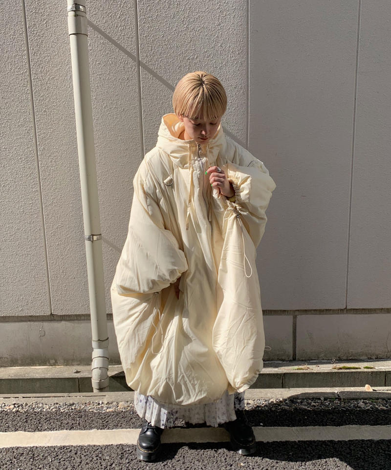 littlesuzie リトルスージー Poncho Down Coat