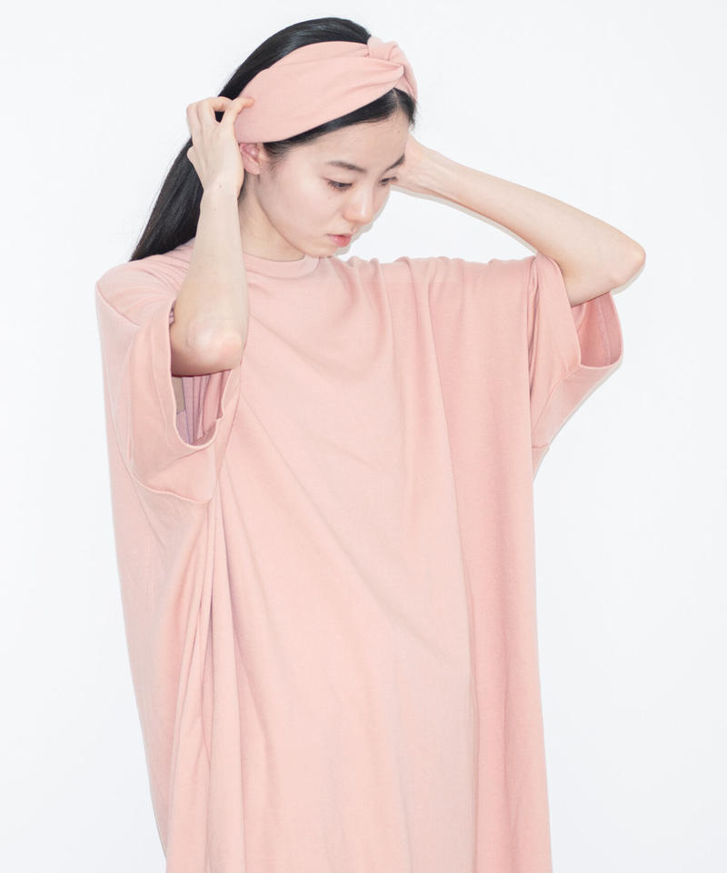 草木染めbotadegi ヘアバンド 玉ねぎピンク Kiso Natural Dye