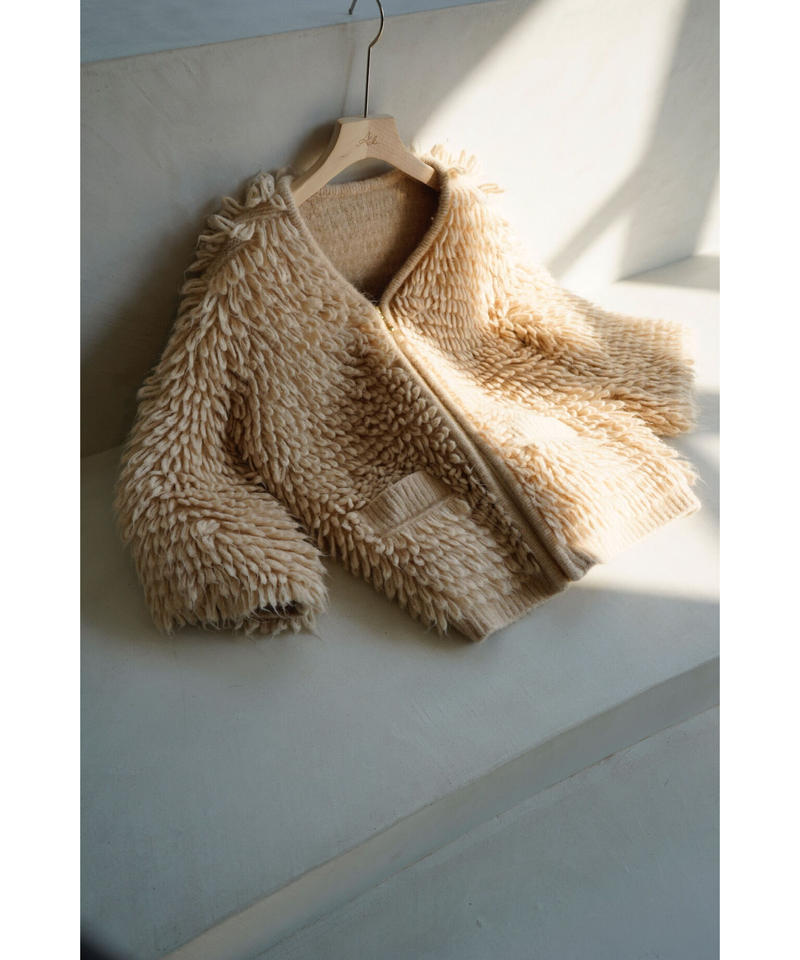 loop knit cardigan | 【Acka.】エーシーケーエー|公式オンラインストア