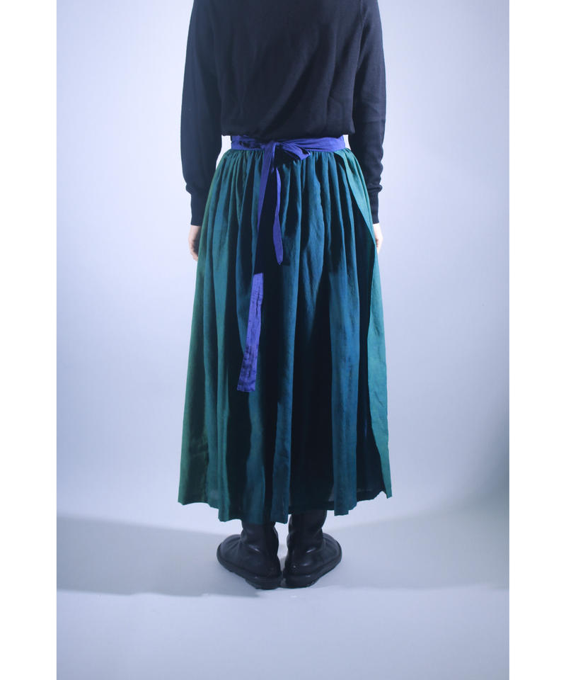 kitta スカート 巻きスカート オーガニックコットン 草木染め